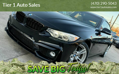 2016 BMW 4 Series for sale at Tier 1 Auto Sales in Gainesville GA