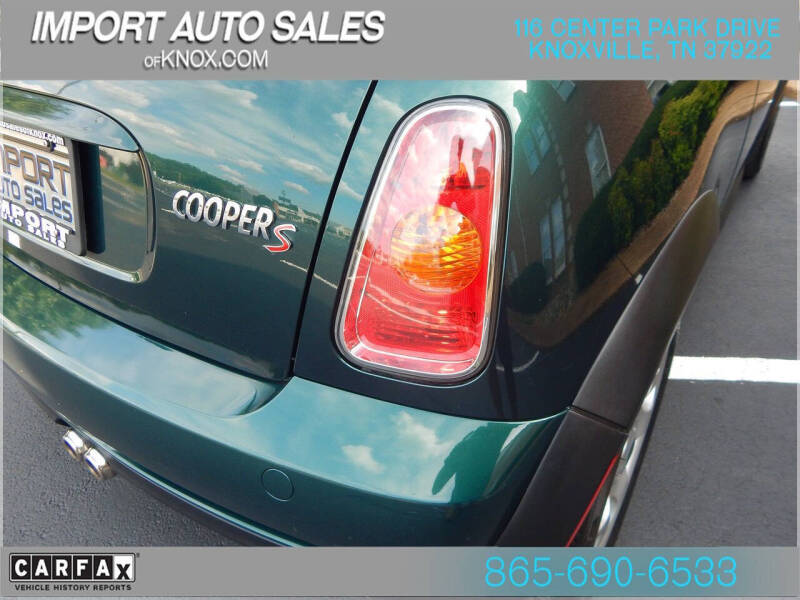 2003 MINI Cooper S