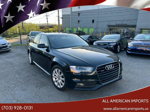 2015 Audi A4 for sale at All American Imports in Alexandria VA