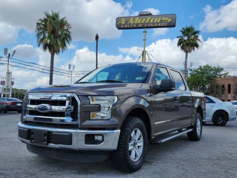 2015 Ford F-150 for sale at A MOTORS SALES AND FINANCE - 5630 San Pedro Ave in San Antonio TX