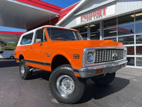 1972 Chevrolet Blazer for sale at Furrst Class Cars LLC  - Independence Blvd. in Charlotte NC