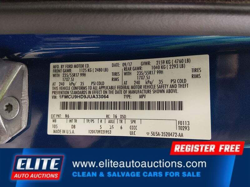 2018 Ford Escape SEL