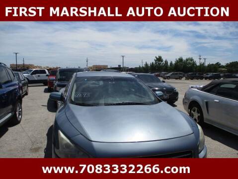 2011 Nissan Maxima for sale at First Marshall Auto Auction in Harvey IL