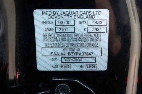 2000 Jaguar XKR