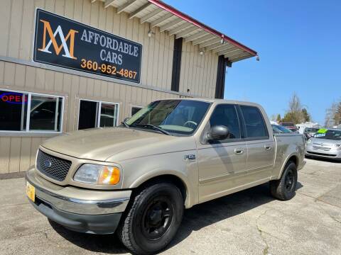 2001 Ford F-150 for sale at M & A Affordable Cars in Vancouver WA