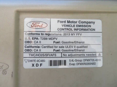 2013 Ford E-Series E-150