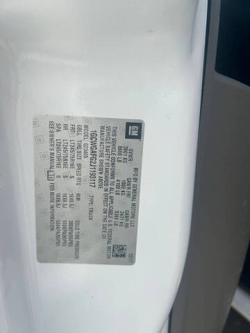 2018 Chevrolet Express 2500