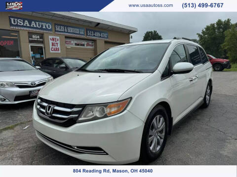 2015 Honda Odyssey for sale at USA Auto Sales & Services, LLC in Mason OH