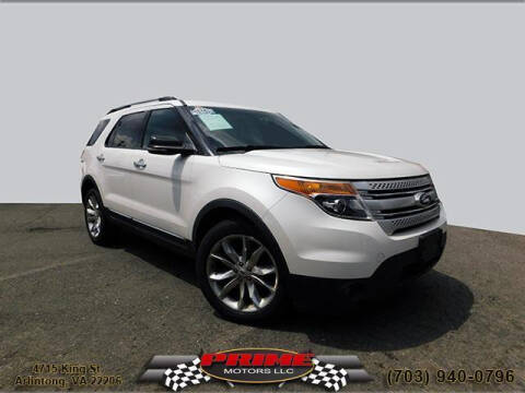 2012 Ford Explorer for sale at PRIME MOTORS LLC in Arlington VA