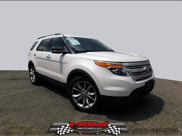 2012 Ford Explorer for sale at PRIME MOTORS LLC in Arlington VA