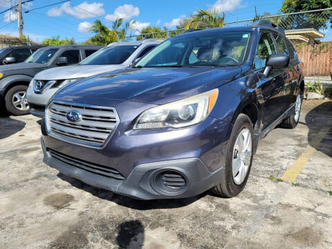 2015 Subaru Outback for sale at Marin Auto Club Inc in Miami FL