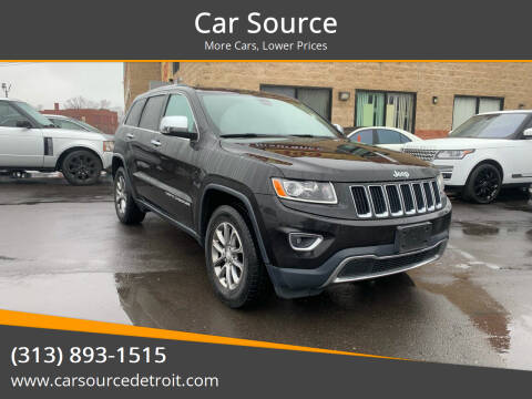 2014 Jeep Grand Cherokee for sale at Car Source in Detroit MI