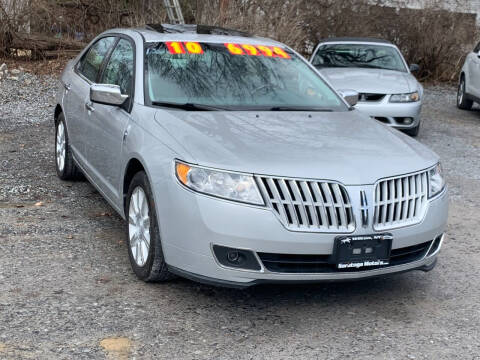 2010 Lincoln MKZ for sale at Saratoga Motors in Gansevoort NY