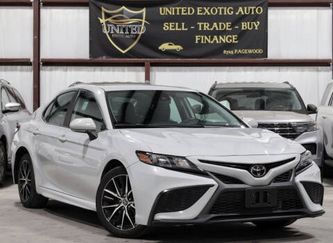 2022 Toyota Camry for sale at United Exotic Auto in Houston TX