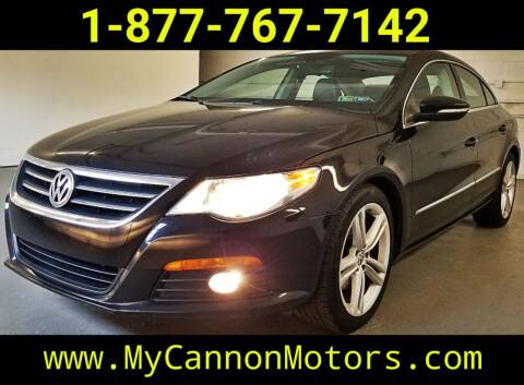 2012 Volkswagen CC for sale at Cannon Motors in Silverdale PA