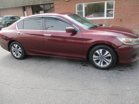 2013 Honda Accord for sale at Funderburk Auto Wholesale in Chesapeake VA