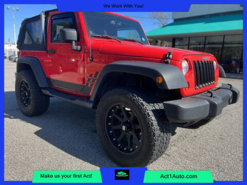 Jeep Wrangler For Sale in Norfolk, VA - Action Auto Specialist