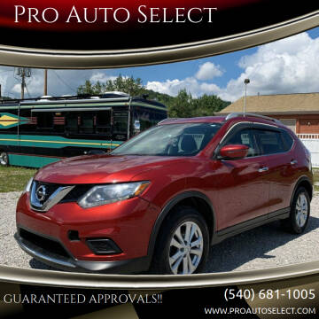 2016 Nissan Rogue for sale at Pro Auto Select in Fredericksburg VA