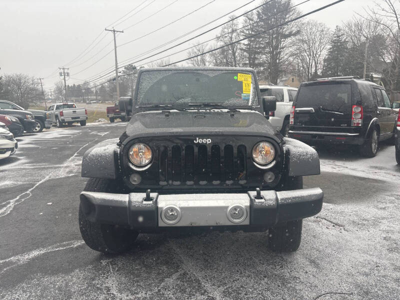 2015 Jeep Wrangler Unlimited for sale at Latham Auto Sales & Service in Latham NY