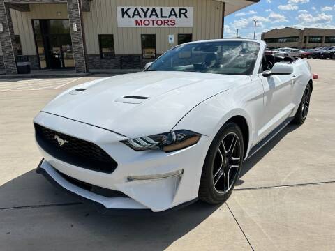 2023 Ford Mustang for sale at KAYALAR MOTORS in Houston TX