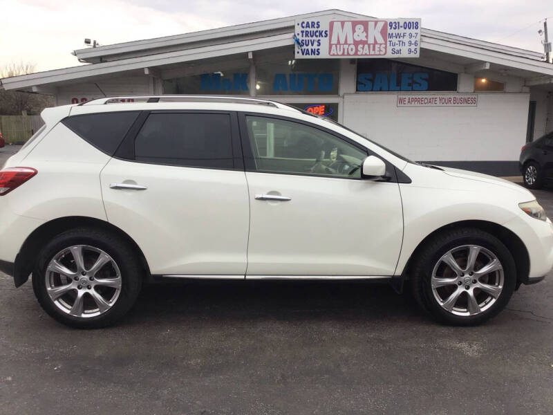 2014 Nissan Murano for sale at M & K Auto Sales in Granite City IL