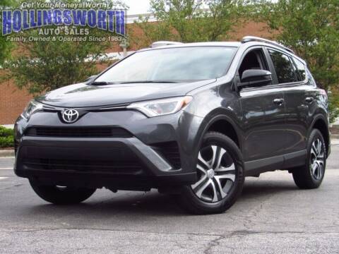 2016 Toyota RAV4 for sale at Hollingsworth Auto Sales in Raleigh NC