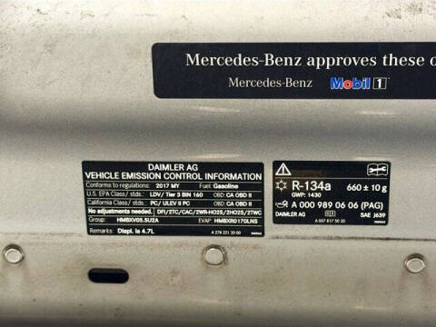 2017 Mercedes-Benz S-Class S 550