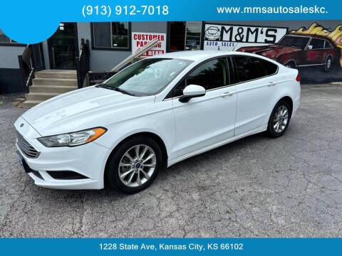 2017 Ford Fusion for sale at M&M's Auto Sales & Detail in Kansas City KS