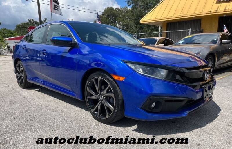 2019 Honda Civic for sale at AUTO CLUB OF MIAMI, INC in Miami FL