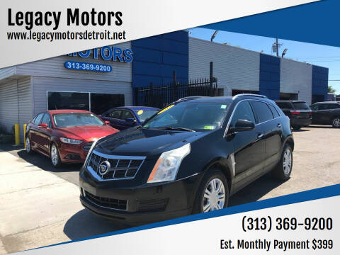 2012 Cadillac SRX for sale at Legacy Motors in Detroit MI