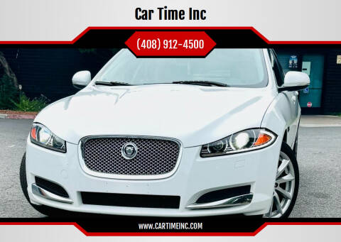 2013 Jaguar XF for sale at Car Time Inc in San Jose CA