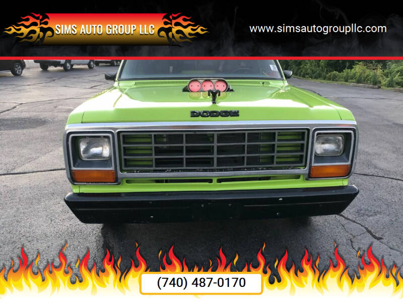 1976 Dodge Ram for sale at SIMS AUTO GROUP LLC in Zanesville OH