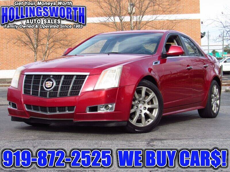 2013 Cadillac CTS for sale at Hollingsworth Auto Sales in Raleigh NC