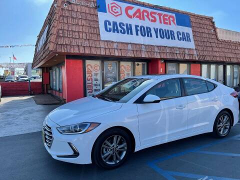 2018 Hyundai Elantra for sale at CARSTER in Huntington Beach CA