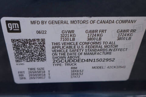 2022 Chevrolet Silverado 1500