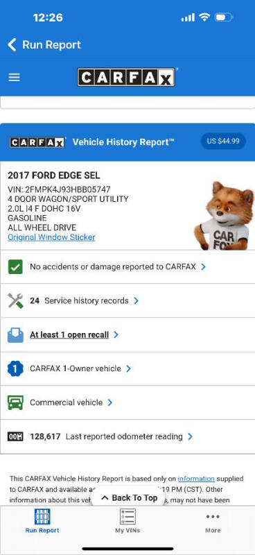 2017 Ford Edge SEL
