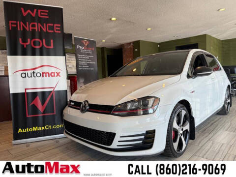 2016 Volkswagen Golf GTI for sale at AutoMax in West Hartford CT