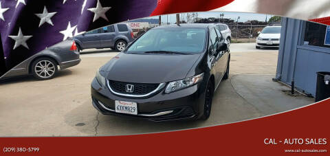 2013 Honda Civic for sale at Cal - Auto Sales in Empire CA