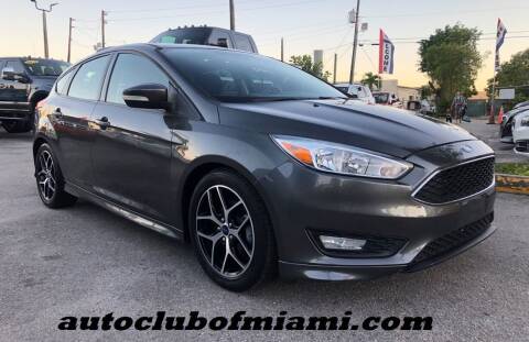 2015 Ford Focus for sale at AUTO CLUB OF MIAMI, INC in Miami FL