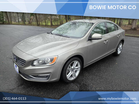 2014 Volvo S60 for sale at Bowie Motor Co in Bowie MD