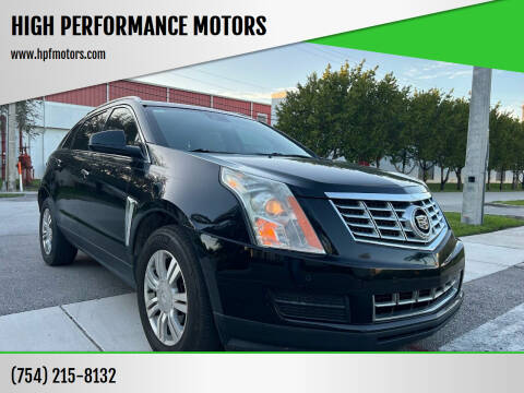 2015 Cadillac SRX for sale at HIGH PERFORMANCE MOTORS in Hollywood FL