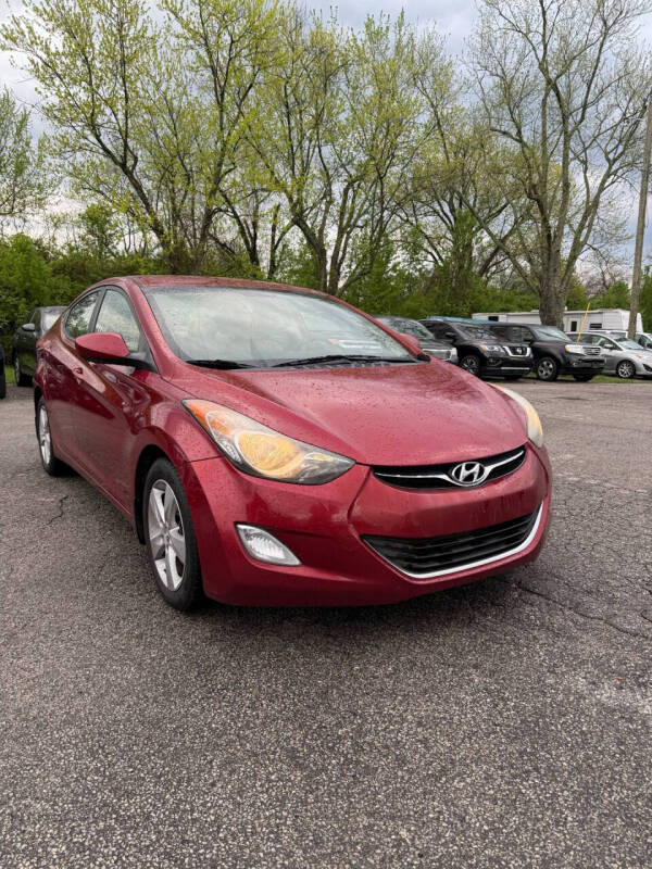 Used 2013 Hyundai Elantra GLS with VIN 5NPDH4AEXDH289635 for sale in Cincinnati, OH