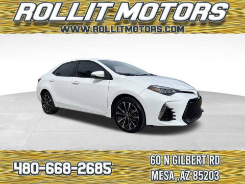 2018 Toyota Corolla for sale at Rollit Motors in Mesa AZ