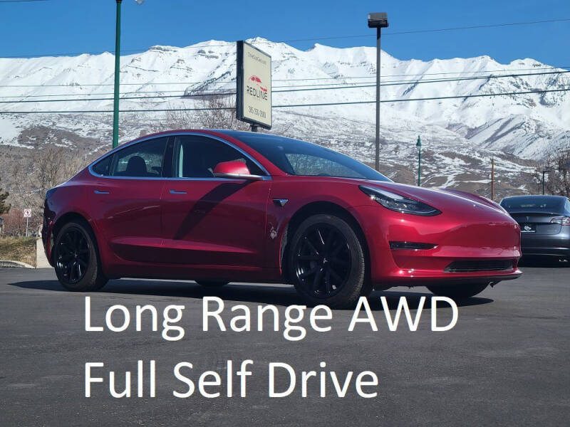 2019 Tesla Model 3 for sale at Redline Auto Sales in Orem UT