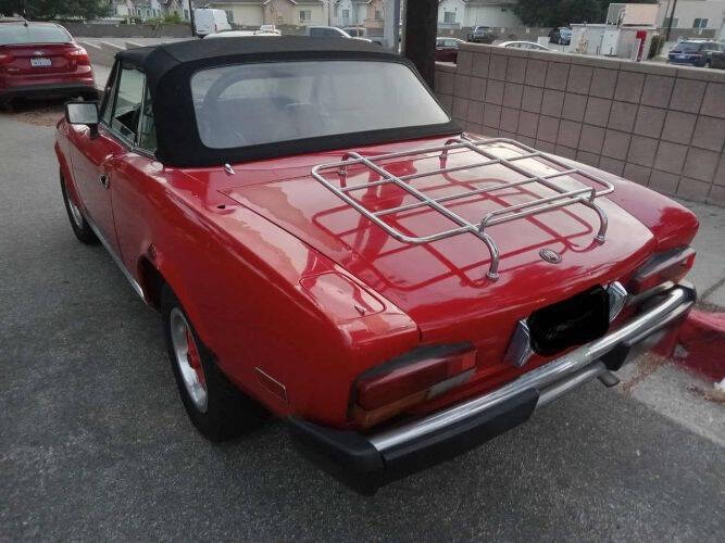 1979 FIAT Spider 200