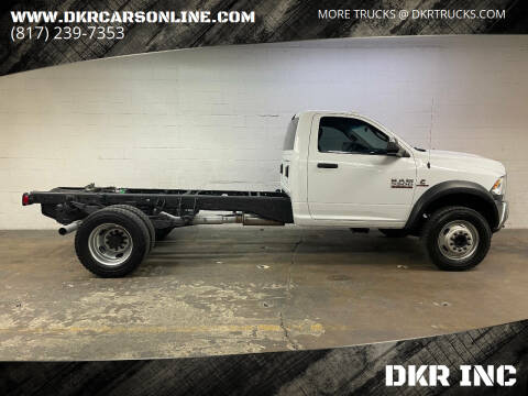 2018 RAM 5500 for sale at DKR INC in Arlington TX