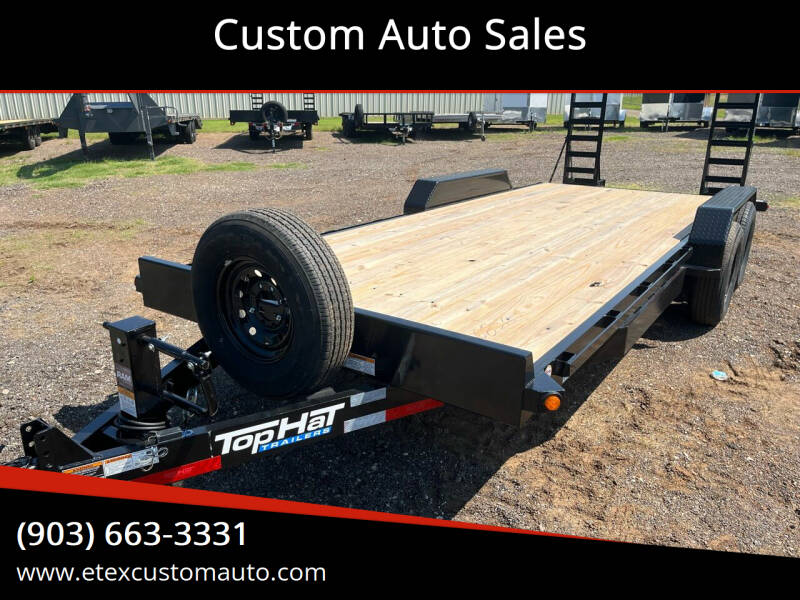 2024 Top Hat 20x83 Equipment Hauler for sale at Custom Auto Sales - TRAILERS in Longview TX