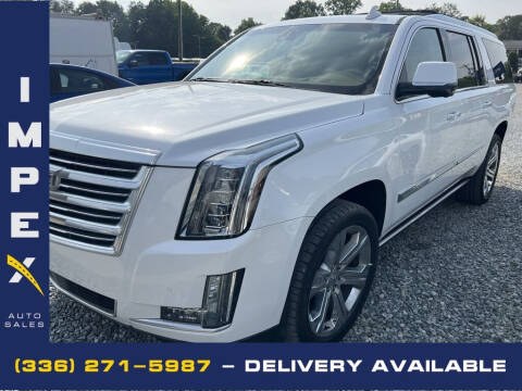 2016 Cadillac Escalade ESV for sale at Impex Auto Sales in Greensboro NC