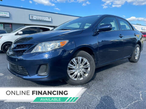 2013 Toyota Corolla for sale at K&N AUTO SALES in Tampa FL