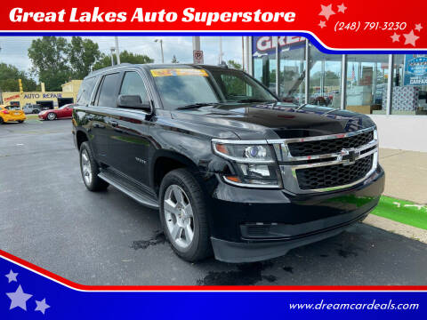 2016 Chevrolet Tahoe for sale at Great Lakes Auto Superstore in Waterford Township MI